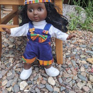 1989 Olmec African American Doll 13" Tall